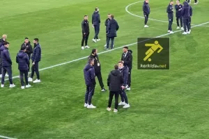 Πολλά "πηγαδάκια" πριν το ντέρμπι (φώτος)