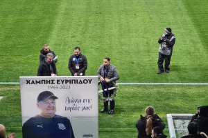 (ΒΙΝΤΕΟ) Απόλλων - Ανόρθωση: Τίμησαν τη μνήμη του "αιώνιου" φροντιστή Χαμπή Ευριπίδου