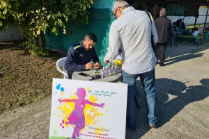 (Φώτος) Το www.kerkida.net στο Δημοτικό Στάδιο Ύψωνα για το Cyprus Charity All Star Game