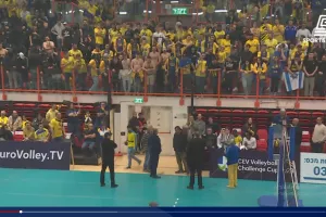 Μακάμπι - Ομόνοια: Η στιγμή της προσωρινής διακοπής (βίντεο)