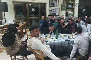 Τραπέζι και κοπή βασιλόπιτας στον Οθέλλο (φώτος)