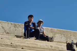 (ΦΩΤΟΣ) Αρκετός κόσμος στο "Καλογεροπούλειο"