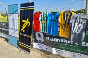 (Φώτος) Το www.kerkida.net στο Δημοτικό Στάδιο Ύψωνα για το Cyprus Charity All Star Game