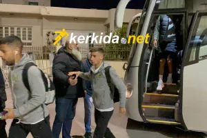 Η αποστολή της ΑΕΚ στο "Αμμόχωστος Επιστροφή" (φώτος)