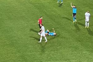 Aναγκαστική στο 62' ο Κολ