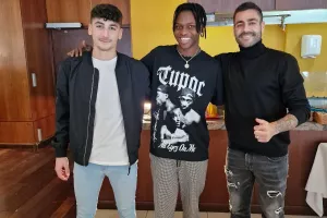 ΦΩΤΟΣ/Η κοπή της Βασιλόπιτας με βράβευση στον Μάριο Δημητρίου
