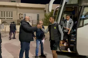 Η αποστολή της ΑΕΚ στο "Αμμόχωστος Επιστροφή" (φώτος)