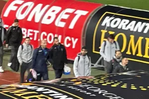 H αποστολή του Ολυμπιακού στο "Σ. Κυριακίδης" (φώτος)