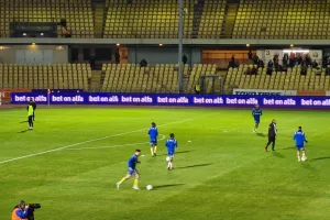 Φωτορεπορτάζ από την προθέρμανση στο Καρμιώτισσα-ΑΠΟΕΛ
