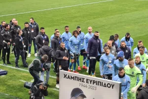 (ΒΙΝΤΕΟ) Απόλλων - Ανόρθωση: Τίμησαν τη μνήμη του "αιώνιου" φροντιστή Χαμπή Ευριπίδου