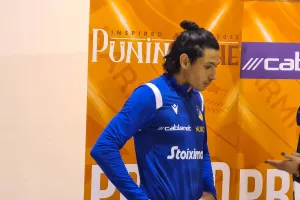 Μάριος/"Είδα τον Μιλόγεβιτς που ήταν χαρούμενος που σκόραρα"