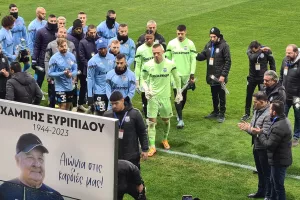 (ΒΙΝΤΕΟ) Απόλλων - Ανόρθωση: Τίμησαν τη μνήμη του "αιώνιου" φροντιστή Χαμπή Ευριπίδου
