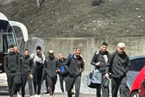 Έφτασε στο γήπεδο η Πάφος (φώτος)
