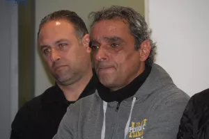 Η κοπή της βασιλόπιτας με Ν.Χριστοδουλίδη (φώτος)