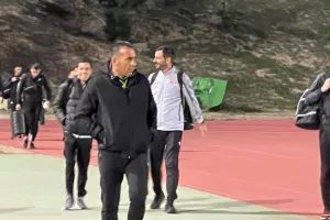 Η αποστολή της Καρμιώτισσας στο "Στέλιος Κυριακίδης"