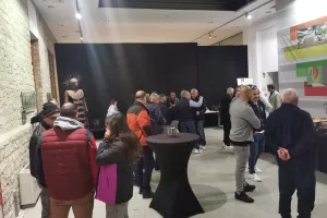 Η κοπή της βασιλόπιτας με Ν.Χριστοδουλίδη (φώτος)