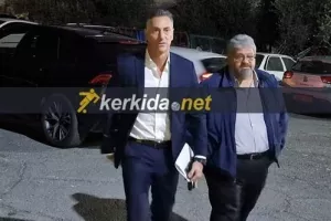 Ανδρέας Σάντης με Χ.Σαββίδη
