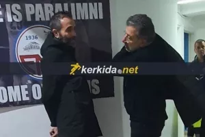Συζήτηση με Βασίλη Δημητρίου στ΄ αποδυτήρια