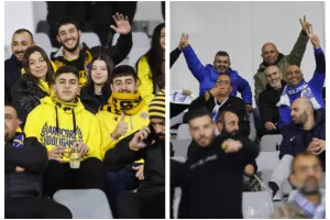 (Φωτορεπορτάζ) Ο κόσμος στο ΑΕΛ - Απόλλων
