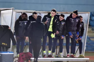 Χαιρέτησε πρώην παίκτες και συνεργάτες ο Αυγουστή (φώτος)