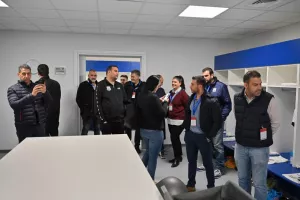 Απόλλων: Η ξενάγηση των συνεργατών - χορηγών στο νέο γήπεδο 