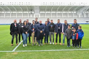 Απόλλων: Η ξενάγηση των συνεργατών - χορηγών στο νέο γήπεδο 