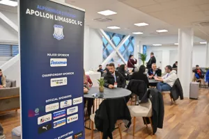 Απόλλων: Η ξενάγηση των συνεργατών - χορηγών στο νέο γήπεδο 
