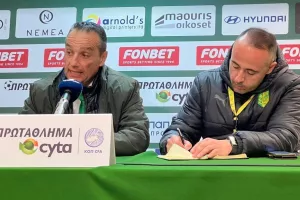 "Είχαμε τον έλεγχο από το πρώτο λεπτό/Ευχαριστώ τους οπαδούς, είχαμε μεγάλη υποστήριξη"