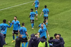 ΦΩΤΟΣ / Το πρώτο ''γαλάζιο'' γκολ στο νέο γήπεδο ο Πίττας 