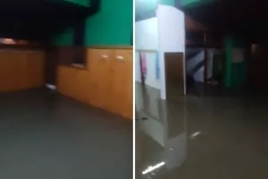 ΒΙΝΤΕΟ / Απίστευτες εικόνες - Πλημμύρησε ο Προμαχώνας