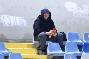 (Φωτορεπορτάζ) Οι φίλαθλοι ΑΝΟ και Ακρίτα στο “Στέλιος Κυριακίδης”