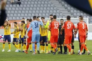 ΑΕΛ - Καρμιώτισσα: "Λαβωμένος" αλλά "ψυχωμένος" Λέοντας άντεξε, κέρδισε και ξέσπασε! (φώτος)