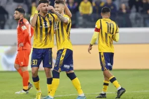 ΑΕΛ - Καρμιώτισσα: "Λαβωμένος" αλλά "ψυχωμένος" Λέοντας άντεξε, κέρδισε και ξέσπασε! (φώτος)
