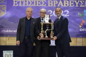 Στις βραβεύσεις της ΣΚΟΚ ο Αντιπρόεδρος του ΚΟΑ