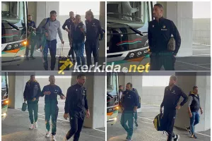 Η άφιξη του ΑΠΟΕΛ/ Μέσα... ο Μακέντα (Φώτος)