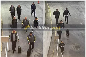 Η άφιξη του ΑΠΟΕΛ (Φώτος)