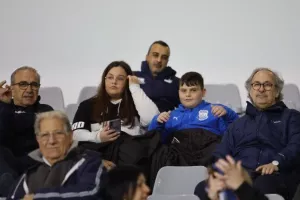 (Φωτορεπορτάζ) Οι Απολλωνίστες στο ματς με Ανόρθωση
