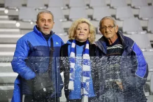 (Φωτορεπορτάζ) Οι Απολλωνίστες στο ματς με Ανόρθωση