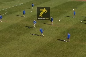 Οι 11 του ΑΠΟΕΛ με Μακέντα