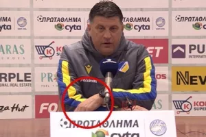 "Πτου, πτου, πτου" και... χτύπησε ξύλο ο Μιλόγεβιτς! (βίντεο)