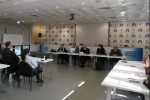 Οι ηγεσίες Κυπριακής Ομοσπονδίας Τριάθλου και ΝΟΚ στον ΚΟΑ