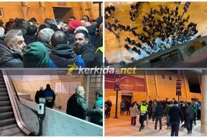 Ένταση με τον πρόεδρο του Σωματείου Ομόνοιας (φώτος)