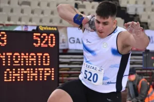 Στίβος: Πανελλήνιο ρεκόρ Κ18 και Νο10 όλων των εποχών ο Αντωνάτος