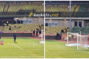 (ΒΙΝΤΕΟ) Η ένταση στην κερκίδα της ΕΝΠ