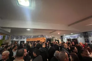 Το Kerkida στη δεξίωση του Ολυμπιακού (φώτος)
