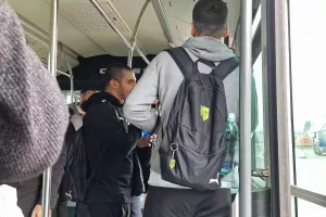 Επιστρέφει στη βάση της η ΑΕΚ (φώτος)