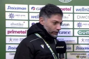 Δημητρίου: "Δεν υπάρχει και δεν πρέπει να υπάρχει τίποτα άλλο εκτός από το ματς της Τετάρτης" 