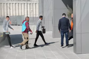 Βίντεο/Φωτορεπορτάζ από την άφιξη της ΑΕΛ