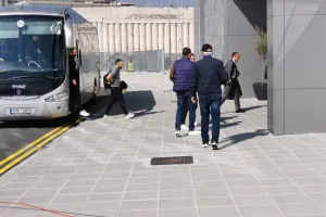 ΦΩΤΟΣ/ΒΙΝΤΕΟ - Στο γήπεδο η ΑΕΚ