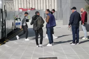 ΦΩΤΟΣ/ΒΙΝΤΕΟ - Στο γήπεδο η ΑΕΚ